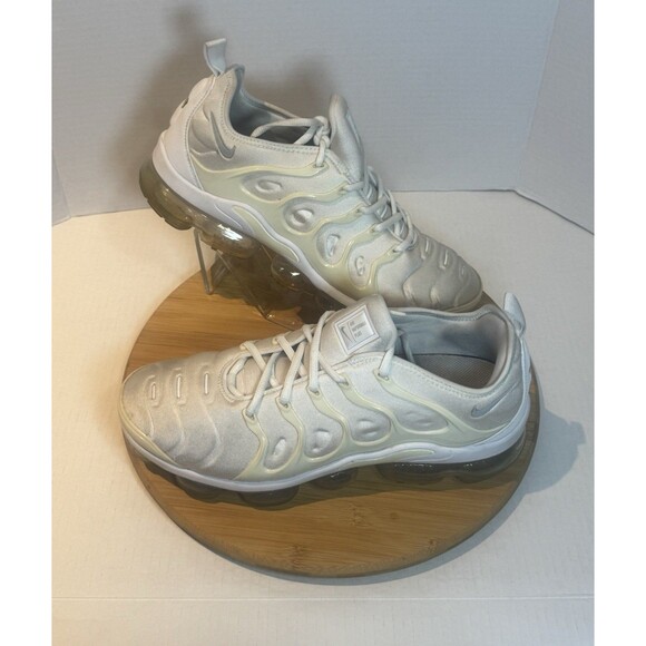 Nike Air VaporMax Plus “Triple White” (924453-100) 2020 Men’s Size 11 - Picture 1 of 8